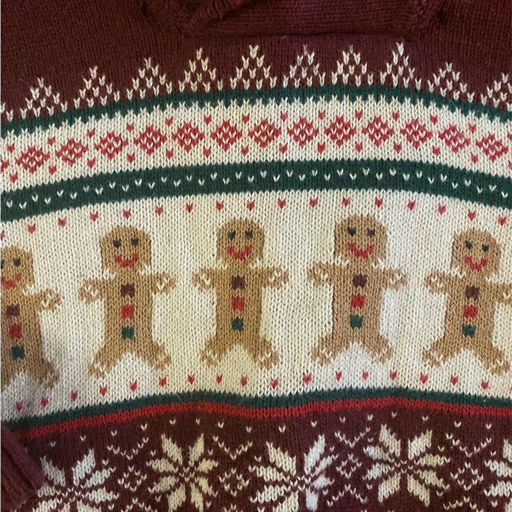 Kids Festive Gingerbread Sweater! Size 2T